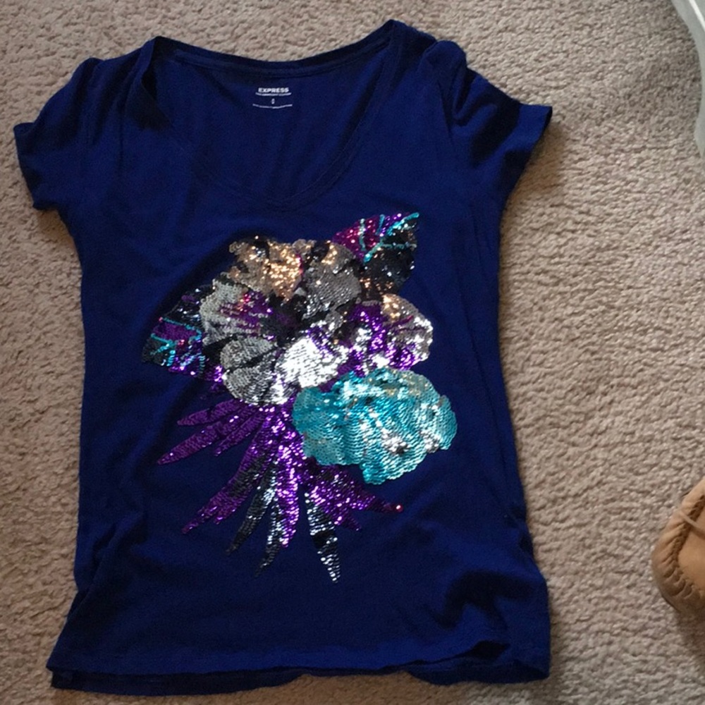 Sequins express tee